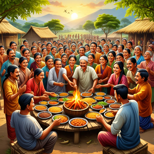 កាលពីមួយថ្ងៃ នៅភូមិសុខដោយមិត្តភាព មានបុរសម្នាក់ឈ្មោះដារតែមានភាពឆែកចេញ។ គាត់តែងតែរកវិធីធ្វើឱ្យមានសុខស្រួលក្នុងចិត្តនៅក្នុងភូមិ။ មួយថ្ងៃ ពួកគេបានសម្រេចចិត្តបោះពុម្ភពិគមន៍ប្រកបដោយការកំសាន្តដើម្បីប្រារព្ភាតពេលវេលា។ ធារិយ៍នៃដារដែលឆ្លើយដោះស្រាយគាំទ្រនៅខាងក្រោយបានគាំទ្រនៅតាមការធ្វើការចំបាច់ យ៉ាងច្រើនពីម្ហូបយ៉ាងដទៃឬបទចម្រៀង។ ពិធីមិត្តភាពនេះបានជោគជតិនៅទាំងអស់ ប៉ុន្តែភូមិចេញឈ្មោះនេះដោយសកម្មភាពសុខអារម្មណ៍ដ៏សំខាន់។