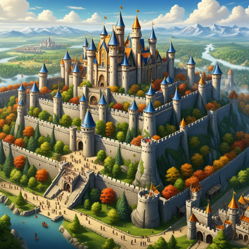 នៅក្នុងរាជ kingdoms ដ៏រេីសរែ វាគឺមានបន្ទប់ធំមួយនៅកណ្តាលនៃដី។ មនុស្សគ្រប់រូបតែងតែប្រមូលផ្តុំគ្នានៅទីនោះដើម្បីអបអរសាទរសកម្មភាពប្រជូល។ អ្នកកាន់អំណាចសង្កត់ថា ពីភាពមជ្ឈមណ្ឌលនៃបន្ទប់នេះគឺជាឧស្សាហកម្មដល់ភាពរួបរួមនៃរាជ kingdoms។ មួយថ្ងៃ មានអ្នកសិក្សាមួយបានឈានចូលមកបានណែនាំពីសារៈសំខាន់នៃអប់រំនៅទីនេះ។ ហៅបង្អុលឱ្យមើលគេ ស្ថាប័នបានកសាងសាលានៅក្នុងបន្ទប់ធំ ដើម្បីធ្វើឱ្យដែលជាគម្ពីរការអប់រំសម្រាប់មនុស្សប្រជាជនទាំងអស់។ ភាពមជ្ឈមណ្ឌលនៃនេះមិនត្រឹមតែបានបូកសាសនា គឺជាគន្លងប្រណាំងរបស់រាជ kingdoms។