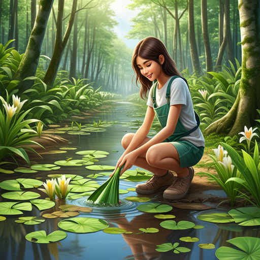 កាលពីមួយថ្ងៃ មានក្មេងស្រីម្នាក់ឈ្មោះលីលី ដែលអ្នកស្រលាញ់ធម្មជាតិ។ ថ្ងៃមួយ ខណៈពេលដែលកំពុងស្វែងរកនៅក្នុងព្រៃ នាងបានสังเกตឃើញថាបរិយាកាសកំពុងផ្លាស់ប្តូរ។ ដើមឈើត្រូវបានកិន និងការជ្រុះក្រោយកំពុងឡើង។ ដោយមានការប្តេជ្ញាចិត្តក្នុងការធ្វើឲ្យមានភាពខុសគ្នា លីលីបានរៀបចំបះបញ្ជាទាក់ទិននឹងការការពារបរិយាកាស។ ដោយការជួយពីមិត្តភក្តិនាង មាតុល្យបានប្រទាក់ឈើនិងសំអាតដូនទន្លេ។ ការខិតខំប្រឹងប្រែងរបស់ពួកគេមិនត្រឹមតែធ្វើអោយបរិយាកាសប្រសើរឡើងទេ ថែមទាំងធ្វើអោយសហគមន៍គ្នា។