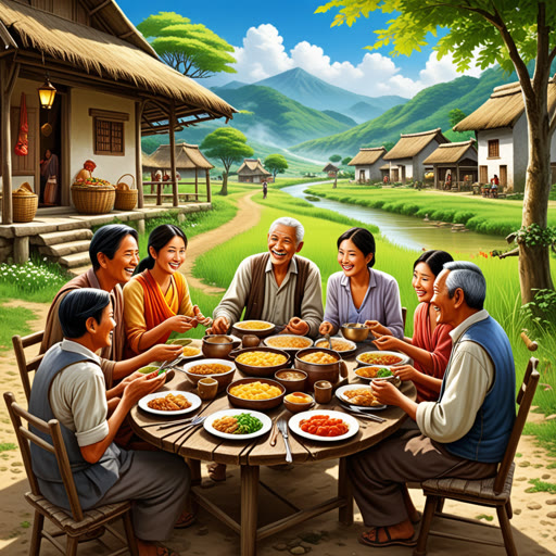 នៅក្នុងភូមិតូចមួយ មានបុរសចាស់ស្ងប់ស្ងាត់ម្នាក់ឈ្មោះខេមរៈ។ គាត់តែងតែនិយាយអំពីអត្រានៃក្តីសុខនៅក្នុងជីវិត។ ម្តងមួយ អ្នកធ្វើដំណើរម្នាក់បានសួរគាត់ថា តើធ្វើដូចម្តេចដើម្បីសម្រេចបានម៉ាសុីនក្តីសុខពិតប្រាកដ។ ខេមរៈបានឆ្លើយថា 'ក្តីសុខអាចបន្ថែមពីរបស់ក្មេងៗដូចជាអាហារកក់ខ្ចៅឬសេចក្ដីស្រឡាញ់ពីគ្រួសារ និងមិត្តភក្តិ។ ដើម្បីយល់ពីអត្រារបស់វា អ្នកត្រូវតែផ្តល់អារម្មណ៍ក្នុងគ្រប់គ្រងសំណេះសំណាលតិចៗ។' អ្នកធ្វើដំណើរបានដឹងថាក្តីសុខមិនមែនគឺជា អ្នកមានទេ ប៉ុន្តែប្រសិនបើជាការទំនាក់ទំនង និងបទពិសោធន៍។