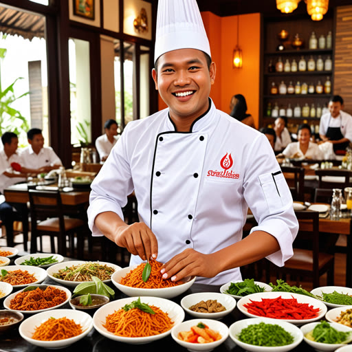 នៅក្នុងក្រុងមានរស់រវើមមួយ គ្រូបង្អាតពេញនិយមម្នាក់បានសម្រេចចិត្តបង្កើតភោជនីយដ្ឋានលាយគ្នា។ គាត់បានលាយរសជាតិបុរាណខ្មែរជាមួយនឹងបច្ចេកទេសធ្វើម្ហូបសម័យថ្មី។ មនុស្សមគ្គុទ្បាជួបគ្នាដើម្បីស្វែងរកការលាយគ្នាអស្ចារ្យនេះ ដែលពួកគេរីករាយជាមួយម្ហូបដែលបញ្ចុះផ្សំអោយពីម្ហូបទៅបែបរង្វង់ប្រដាប់ឧបករណ៍រួមមានសម្បូរពណ៌។ ភោជនីយដ្ឋាននេះត្រូវបានចាប់អារម្មណ៍ ហើយមនុស្សគ្រប់រូបអួនចិត្តនឹងនរណាព្រហ្មណ៍ប្រាប្រើពណ៌នៃវប្បធម៌ដើម្បីមើលឃើញ។