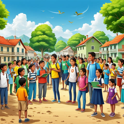 នៅទីក្រុងតូចមួយ មានស្ថាប័នមួយដែលផ្តល់ការណែនាំសម្រាប់កុមារ។ ស្ថាប័ននេះមានគោលបំណងដើម្បីបង្កើតភាពច្នៃប្រឌិត និងចំណេះដឹង។ នៅថ្ងៃមួយ កម្មវិធីថ្មីមួយត្រូវបានដាក់ទៅស្ថាប័ន ដែលប្រមើលទៅលើការពារបរិស្ថាន។ សហគមន៍បានបង្រួមយ៉ាងមុតមាំដើម្បីគាំទ្រពហុភាពនេះ ហើយពេលឆាប់ៗនេះស្ថាប័នបានក្លាយជាពន្លឺសម្រាប់ក្មេងដែលមានគោលបំណងប្តេជ្ញាច្នៃប្រឌិតអ្វីដែលល្អប្រសើរ។