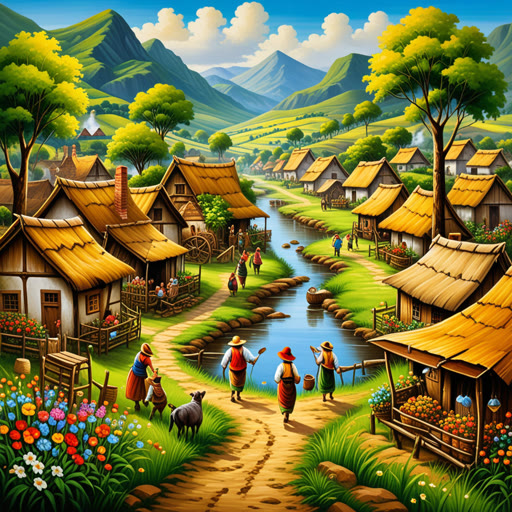 កាលពីមួយនៅក្នុងភូមិតិចមួយ，有សិល្បករ៉ម្នាក់ឈ្មោះលីសា។ លីសារត្រូវបានគេស្គាល់សម្រាប់ការបញ្ជាក់ដំបូងរបស់នាងដែលចាប់យកសោភ័ណភាពធម្មជាតិ។ ថ្ងៃមួយ，她បានសម្រេចចិត្តបង្កើតម្ហូបដំបូងសម្រាប់ពិធីបុណ្យភូមិ។ នៅពេលដែលនាងគូរស្នាដៃ，ជនបទបានប្រមូលផ្តុំជុំវិញដើម្បីមើល។ បានបង្កើនពីការរំភើបរបស់ពួកគេ，លីសាបានបន្ថែមចំណុចប្លែកៗទៅលើស្នាដៃរបស់នាង។ រូបភាពដំបូងបានក្លាយជាចំណុចដ៏មានសោភ័ណភាពសម្រាប់ពិធីបុណ្យ，និងមនុស្សគ្រប់គ្នាបានសរសើរនូវសិរ្សករ របស់នាង។
