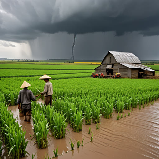 ក្នុងភូមិមួយគाओមចំរូន, មេឃបែបទិសជ្រាបខ្មៅ, គំរូសូមភ្លៀង។ ភ្លៀងនេះត្រូវបានដឹងថានឹងមានបទពិសោធន៍នៅពេលការប្រមូលផល។កសិករមិនចង់ឲ្យមានការហូរហែយ៉ាងខ្លាំងនោះទេ។ តែគាត់បានសម្រេចចិត្តធ្វើការផ្ដាច់អ្វីមួយ ដោយបង្កើតឡូត៍ដើម្បីរក្សាទឹក ដែលជាជម្រើសមួយទៅកាន់ចំណូលចិត្ត។កុំស្ទាក់ស្ទឹងពីផាត់ក្រុមគេ។