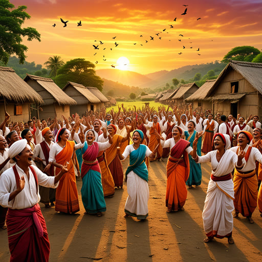 ក្នុងភូមិដែលមានអារម្មណ៍ស្ងៀមស្ងាត់មួយ មានច្បាប់មួយដែលហាមឱ្យមានសូរសំលេងធំៗក្រោយម៉ោងថ្ងៃលិច។ នៅព្រឹកមួយ សកម្មភាពនៃការរាំបានចាប់ផ្តើមជាមួយឧបសគ្គ និងស្នេហា។ នាយកភូមិបានលើកឡើងថាច្បាប់ហាមឱ្យមានការរំខានដូចនេះ។ ទោះយ៉ាងណា ឪពុកអភិបាលប្រថុយការតវ៉ាមិនឲ្យមានទេ ដើម្បីគោរពច្បាប់។ ការសើចរបស់ពួកគេប្រោសសូរាតសម្រាប់នាវា ធ្វើឱ្យកាលពីរាត្រីមួយគួរឱ្យចងចាំ ដោយបង្ហាញឱ្យឃើញថាពួកគេអាចបញ្ចប់ពេលវេលា សមនឹងការគោរពច្បាប់។