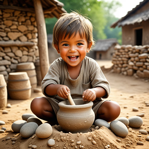 កាលពីអង្គុយមួយ មានបុរសចាស់ម្នាក់បានរកឃើញថាការប្រហារនេះអាចបំលែងបានមិនត្រឹមតែធាតុទេ ប៉ុន្តែគំនិតផងដែរ។ គាត់នឹងយកថ្មមកនិងយកមួក និងមួកផ្អូស ធ្វើឲ្យវាក្លាយជាធូលី។ មួយថ្ងៃ ក្មេងស្ទូចម្នាក់បានសួរគាត់ថា 'ហេតុអ្វីទេដែលអ្នកធ្វើដូច្នេះ?' បុរសចាស់បានបង្ហាញចំរូងមួក និងឆ្លើយថា 'ព្រមទាំងខ្ញុំដកធាតុនេះទៅធូលី អ្នកគួរតែប្រហារភាពខ្លាចរបស់អ្នកឲ្យបានជំនឿដោយប្តូរវា។' ក្មេងនោះបានយកការលឺអនុញ្ញាតដែនដីរបស់គាត់ ហើយចាប់ផ្តើមមើលមើលបញ្ហារបស់គាត់ជាមួយនឹងភាពច្នៃប្រឌិត។