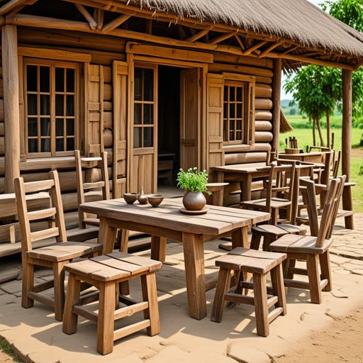 នៅក្នុងភូមិតូចមួយ មានអ្នកចំហឆ្លួតឈ្មោះយ៉ូហ្ស។ គាត់មានភាពល្បីល្បាញសម្រាប់ភាពសាមញ្ញក្នុងជីវិតនិងការងារ។ ថ្ងៃមួយ គាត់បានកំណត់ចិត្តធ្វើកៅអីឈើមួយ។ ពីព្រោះអ្នកដទៃបានធ្វើគំរូឆ្លារជាច្រើន យ៉ូហ្សបានជ្រើសរើសស្ទីលសាមញ្ញ។ អ្នកប្រជាជនស្រលាញ់វា មិនមែនដោយសារតែវាអប់រំចម្រង់ទេ តែដោយសារតែភាពសាមញហ្នឹង។
ជានិច្ចយ៉ូហ្សបានក្លាយជាអ្នកល្បីល្បាញសម្រាប់សម្ភារៈមានភាពសាមញ្ញ ប៉ុន្តែម្យ៉ាងទៀតហៅថា មានសម្រស់។ ជីវិតរបស់គាត់បានបង្រៀនមេរៀនថា ភាគរយនោះក៏អាចនាំឲ្យមានសុភមង្គល។
