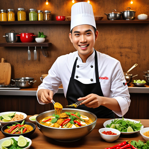 នៅក្នុងប្រទេសថៃ មនុស្សវ័យក្មេងម្នាក់ឈ្មោះគុន បានមោទនភាពក្នុងការធ្វើម្ហូបសម្រាប់អ្នកវិភាគអាហារដ៏គេស្គាល់។ គាត់ចង់ធ្វើឱ្យអ្នកវិភាគមានអារម្មណ៍ល្អជាមួយម្ហូបថៃរបស់គាត់។ ដូចនេះគាត់បានលំហាត់បុព្វហេតុអស់រយៈពេលនិងយប់។ នៅថ្ងៃប្រលង ប្រូដូសបានបង្ហាញមុខម្ហូបខ្ជិលរឹបឬបាយសាឡាតថៃដ៏ផូរសត្ថកម្មនិងរីករាយ។ អ្នកវិភាគបានភក្តិទៅពីរសជាតិ និងចង់សួរគុនអំពីការបញ្ចូលពិសេសរបស់គាត់។ គុនបានញញឹមនិងនិយាយថា 'ម្ហូបថៃអារម្មណ៍ពិតប្រាកដត្រូវការយុទ្ធសាស្រ្តនិងកាព្រិទ្ធិ!'