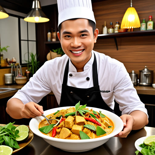 នៅក្នុងប្រទេសថៃ មនុស្សវ័យក្មេងម្នាក់ឈ្មោះគុន បានមោទនភាពក្នុងការធ្វើម្ហូបសម្រាប់អ្នកវិភាគអាហារដ៏គេស្គាល់។ គាត់ចង់ធ្វើឱ្យអ្នកវិភាគមានអារម្មណ៍ល្អជាមួយម្ហូបថៃរបស់គាត់។ ដូចនេះគាត់បានលំហាត់បុព្វហេតុអស់រយៈពេលនិងយប់។ នៅថ្ងៃប្រលង ប្រូដូសបានបង្ហាញមុខម្ហូបខ្ជិលរឹបឬបាយសាឡាតថៃដ៏ផូរសត្ថកម្មនិងរីករាយ។ អ្នកវិភាគបានភក្តិទៅពីរសជាតិ និងចង់សួរគុនអំពីការបញ្ចូលពិសេសរបស់គាត់។ គុនបានញញឹមនិងនិយាយថា 'ម្ហូបថៃអារម្មណ៍ពិតប្រាកដត្រូវការយុទ្ធសាស្រ្តនិងកាព្រិទ្ធិ!'