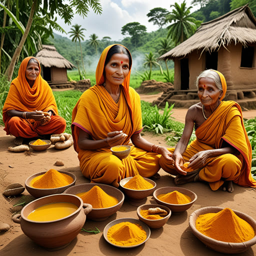 កាលពីមួយដង នៅក្នុងភូមិមួយតូច មានស្ត្រីចាស់ប្រាជ្ញាដែលមានដំណឹងម្សៅកុលទៅសុខភាព។ ជនផ្សេងរាល់គ្នានឹងមកវិញក្នុងពេលខ្លះ ដើម្បីស្វែងរកការព្យាបាលសម្រាប់ឈាមរបស់ខ្លួន។ ថ្ងៃមួយ មានអ្នកដំណើរមកដល់ភូមិ កំពុងមើលមិនសុវត្ថិភាព និងខ្សោយ។ ស្ត្រីចាស់បានធ្វើគំនិត និងសំរាប់គាត់មួយចដែលមានម្សៅកូឡង ឬផឹកហើយមានអារម្មណ៍ថា នេះវាប្រែតកោះភ្លាមៗ។ ប្រជាជនភូមិនោះបានអស្ចារ្យចំពោះកម្ពស់របស់ម្សៅកូឡើង ដូច្នេះពីថ្ងៃនោះមក ពួកគេបានធ្វើអោយនឹកឃើញគ្នាថាជួរក្នុងម្ហូបប្រចាំព្រឹត្តិការណ៍បើសិនជាសុខភាពល្អ។