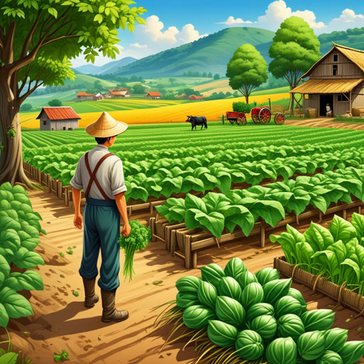 កាលពីកន្លះជំនាន់មួយ នៅក្នុងភូមិដូចមួយមានកសិករម្នាក់ឈ្មោះលីន។ លីនមានអត្ថប្រយោជន៍និងតែងតែចែករំលែកកសិទានរបស់គាត់ជាមួយអ្នកដទៃ។ ថ្ងៃមួយ គាត់បានទុកផ្ទាំងដីគ្មានអ្នកសង្កេត, គិតថាគារនឹងស្ថិតនៅល្អ។ ប៉ុន្តែក្រុមអ្នកលួចដែលបានសង្កេតឃើញអាកប្បកិរូបច្រឡំព្រានបានយកថេរសប្បាយសម្លាយកសិករ។ លីនបានសម្រេចថាការមិនប្រុងប្រយ័ត្នអាចនាំឲ្យរារាំងចំអក, ដូច្នេះគាត់បានប្រឹងរៀនដើម្បីដឹងពីការការពារ នឹងគាលីកសិទានរបស់គាត់។